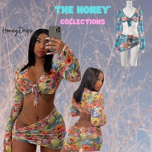 Ladies sexy 3pc swim set